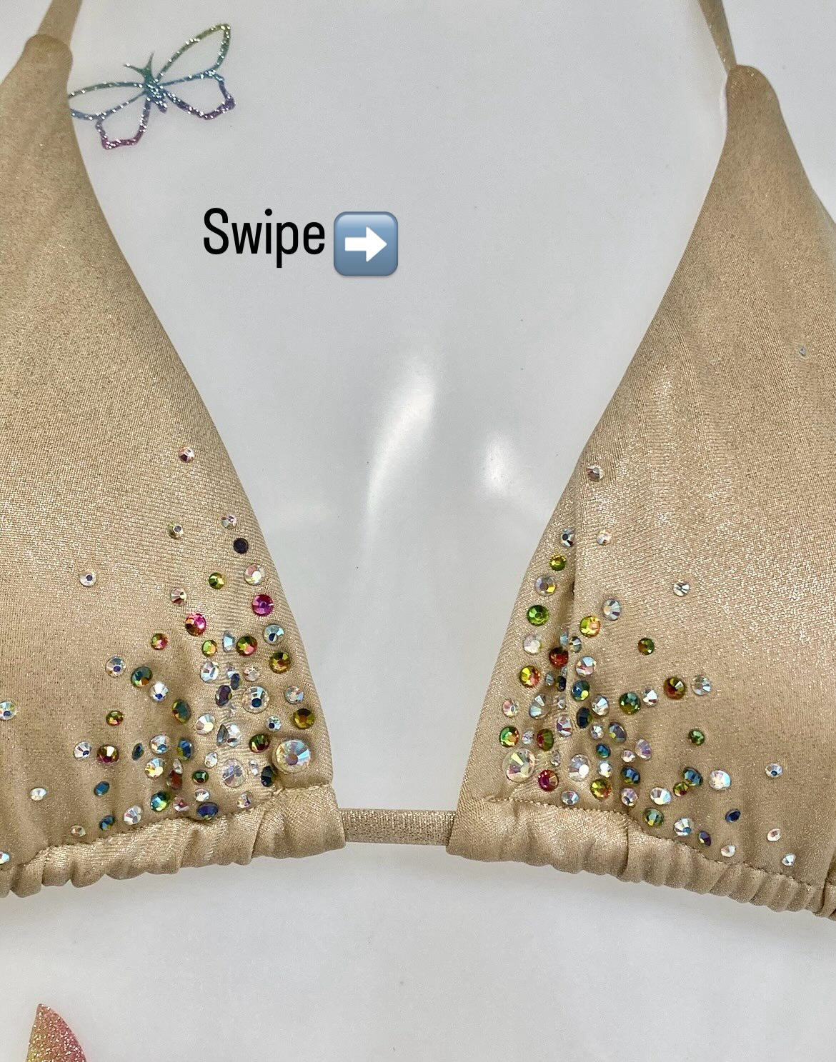 Sparkle always ✨ hand embellished ✨ all unique and one of a kind ✨ vinted: prettysparklyukx / depop: prettysparkly / www.prettysparkly.shop ✨ #diamantes #rhinestones #crystal #sparkle #bling