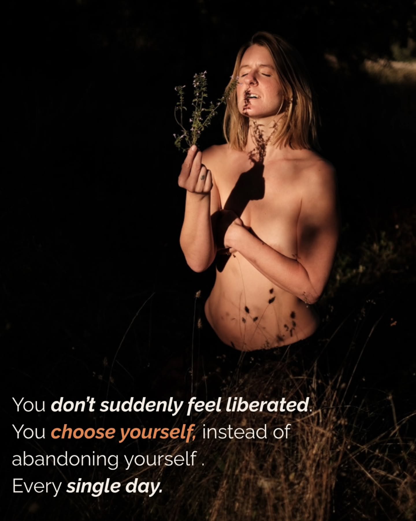 There won't be THE breakthrough moment for your feminine liberation.
You don't suddenly wake up and:
- attract your dream partnership with the kind of intimacy, which nourishes you on all levels
- feel turned-on on and drip in pleasure
- speak unapologetically your truth
- express yourself without holding back
- feel deeply fullfilled in the bedroom.
It is nothing what just happens one day.
👉 It is something you are choosing every day
Embodiment is a choice.
Pleasure is a choice.
Truth is a choice.
Turn-on is a choice.
Aliveness is a choice
This choice requires your devotion.
Also on the days you don't feel like it.
Also on days, where you fall back in old patterns.
Also on days, where everything inside of you wants to shut down.
Again and again.
Every single day
Choosing yourself instead of abandoning yourself.
And what becomes possible, if you choose your body, your turn-on and your aliveness every day?
If you are ready to fully choose yourself, THE EMBODIED WOMAN is your space.
We start on monday the 6th April.
30 Days of devotion into turn-on, aliveness & pleasure
📅 6th April - 6th May
🌹 4 online embodiment sessions per week (incl recording)
🌹a powerful toolkit of embodiment & tantric practices & rituals
🌹daily Telegram impulses & accountability
🌹 lifetime access to the recording
Sign up link in bio
📷 @irene.dansa