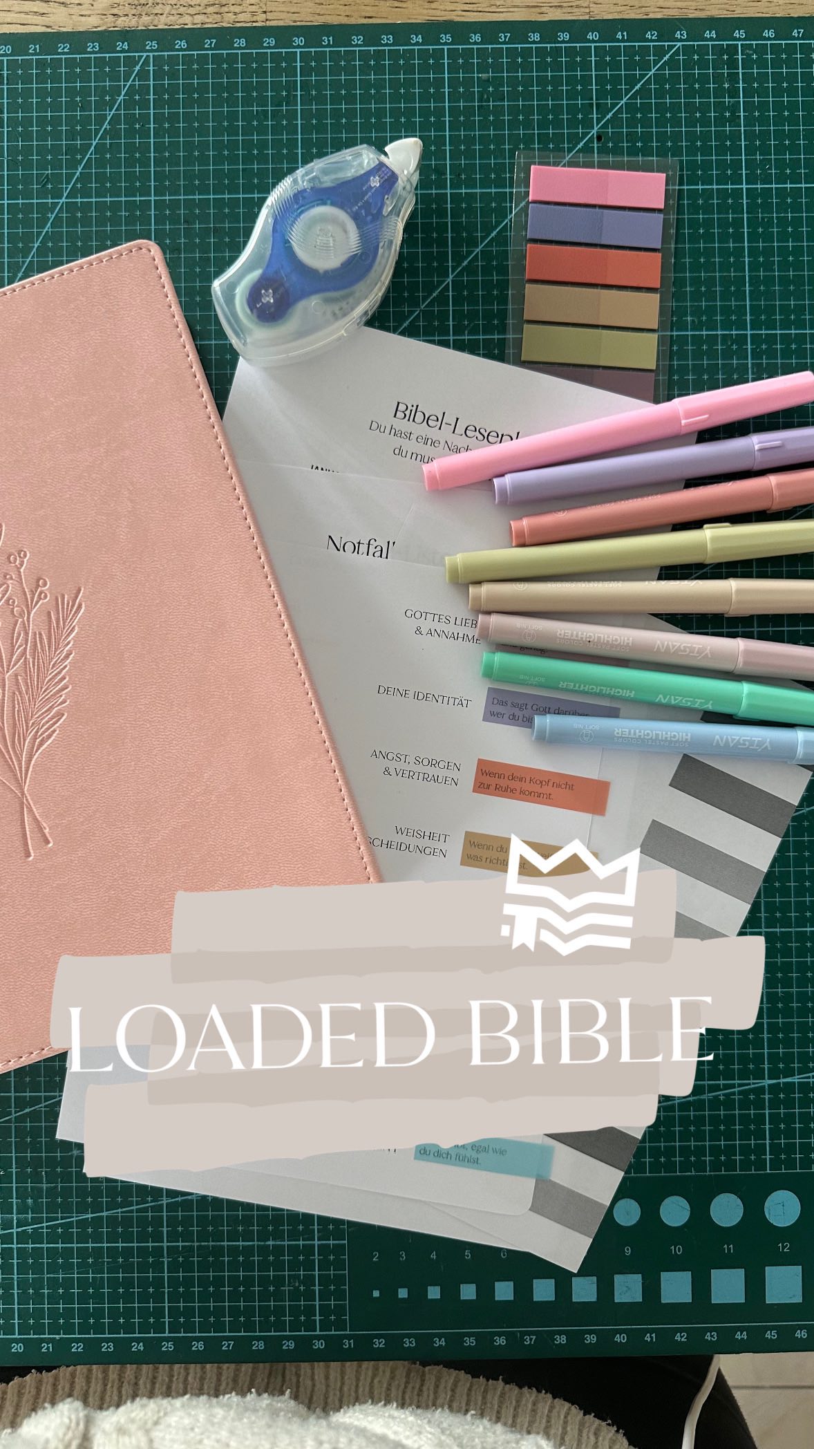 Meine kostenlose Vorlage zur Loaded Bible
Teilt es mit euren Freuden, liked, bleibt hier.
Meine Website:
ellaphotodesign.com/downloads
#bible #loadedbible #diy #handmadebooks #liveauthentic #bookstagram