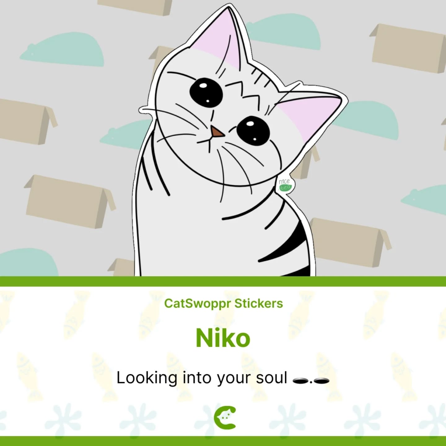 Cat Stickers!
This time it is Niko, which means smile :3
photos from @mimozacatame
.
.
.
#catstickers #catlife🐾 #catsofinstagram #catswoppr #catagency