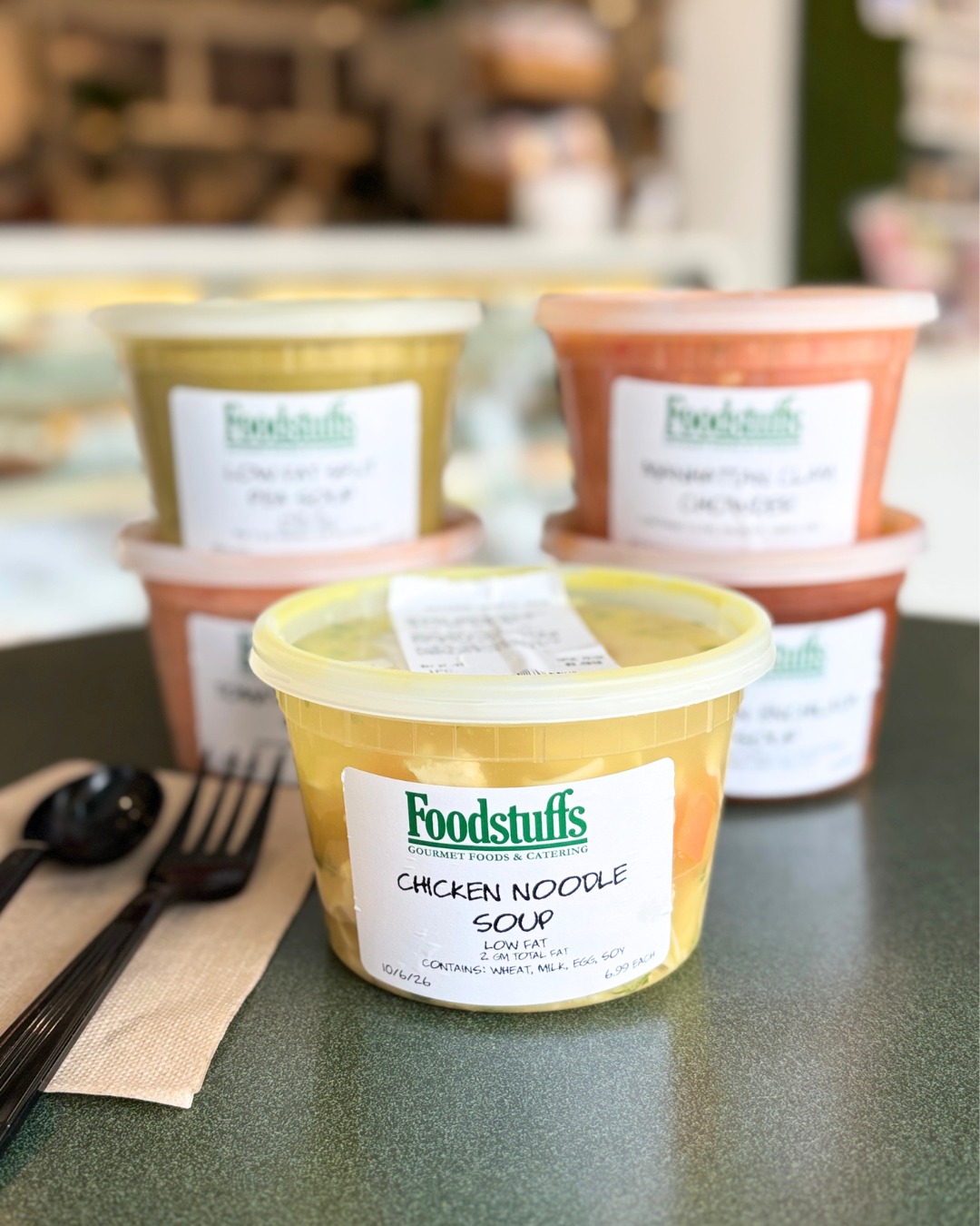 Easy meals, wherever you are 🍽️
Your favorite Foodstuffs soups!
From our kitchen to your table,
it’s never been easier to enjoy something warm, simple, and delicious. 🥣
🛒 Order online or visit us in-store
easylunches.com
📍 Evanston, Glenview, Glencoe, Lake Forest