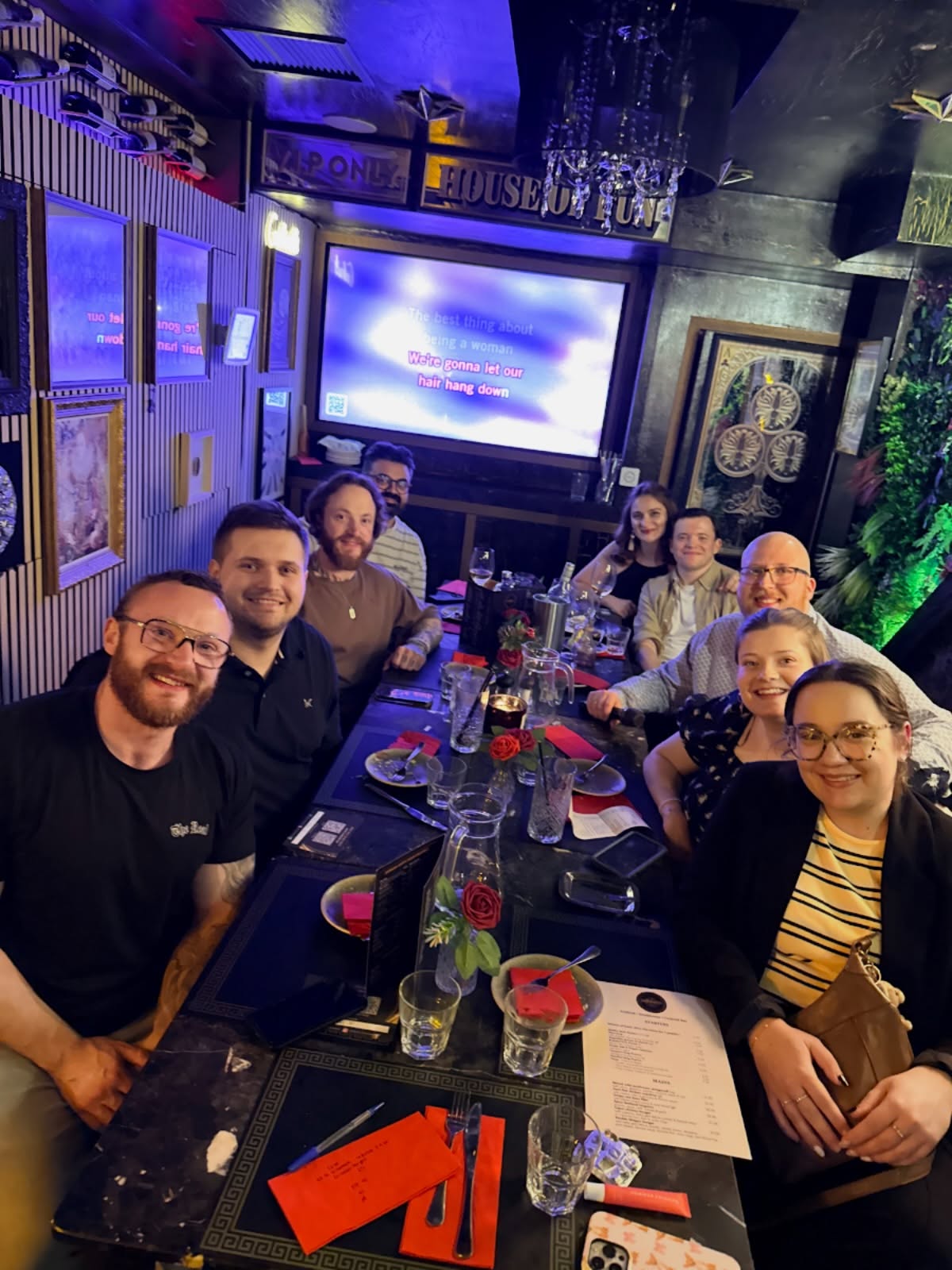 Happy 30th Birthday Martin! A great time was had by all, great food, great service and great karaoke, thank you from all of us ❤️