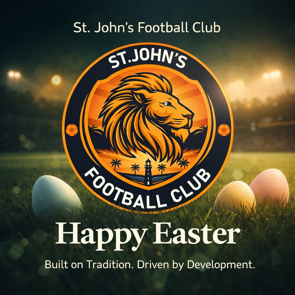 Happy Easter from all of us at St John’s Football Club!
