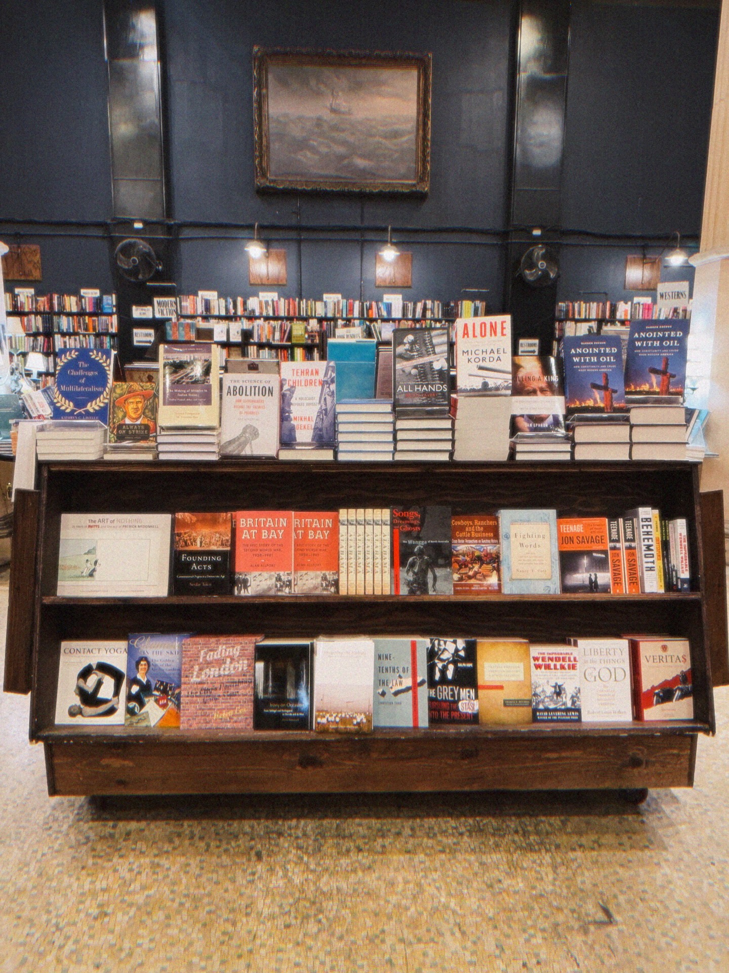 This isn’t a quiet bookstore, it’s a constant intake system. The stranger, the better.
#readmorebooks #weirdbooks #indiebookstore #savethebooks #thelastbookstore