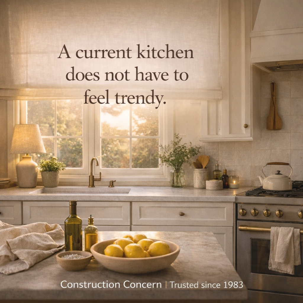A kitchen does not need to shout to feel new.
The best updates usually come from better flow, warmer materials, cleaner finishes, and details that make everyday life easier.
That is the kind of remodeling that lasts.
#ConstructionConcern #KitchenRemodel #KitchenDesign #WarmMinimalism #HomeUpgrade #LosAngelesHomes #TimelessInteriors #RemodelInspiration