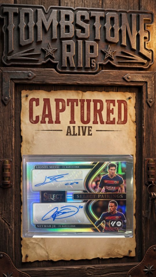 Mario and Owen at it again! DUAL Auto #messi #naymar #worldcup