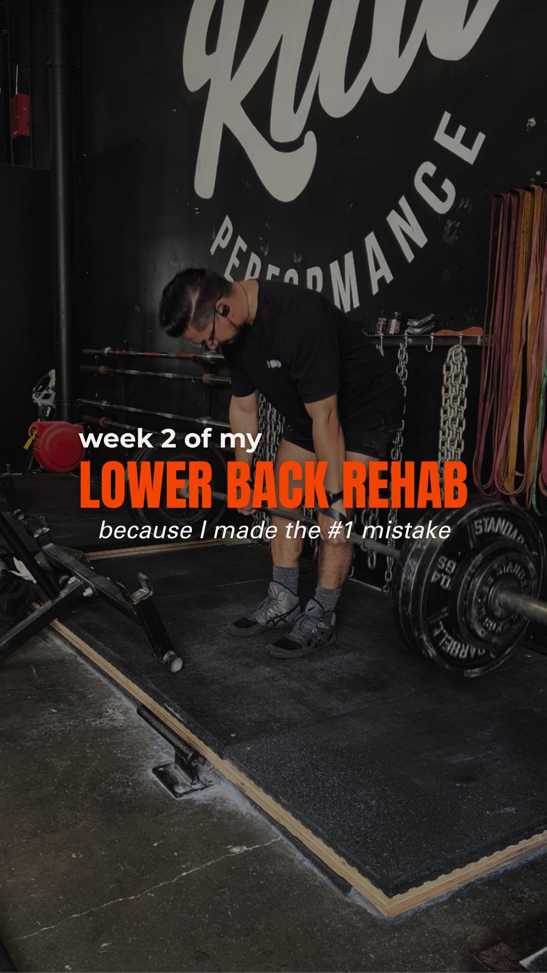 Pulled my lower back 10 days ago ➡️ week 2 of lower back rehab
Lower back pain related to lower back strains can be debilitating:
👉🏽 pain with any movements like getting out of bed
👉🏽 unable to tie shoes or put on pants
👉🏽 pain all day long with ice and massage barely helping
This is how I’ve been rehabbing my lower back so that I can get back to pushing heavy numbers in the gym 😳
1. GHD - focus on flexing and extending the lower back as pain allows
2. Gorilla rows - holding a stable brace to resist rotation, and even trying to not use support from bottom hand
3. Deadlift - get back into it as soon as possible; don’t wait too long
SAVE this for the next time you pull your lower back 😅