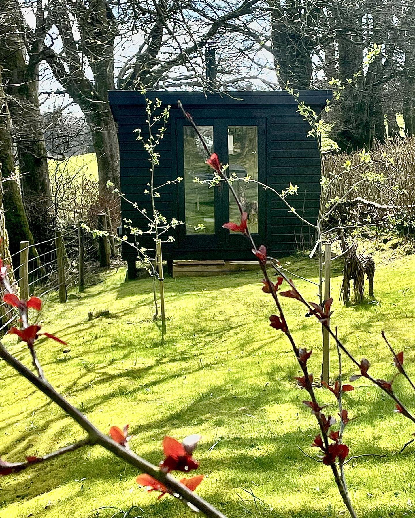 Hidden behind the trees 🌳
Thoroughly enjoyed creating this outdoor space. A cosy hideaway, found by following a meandering path of crab apples, soon to be in blossom. #gardendesign #gardeninspiration #gardenbuilding