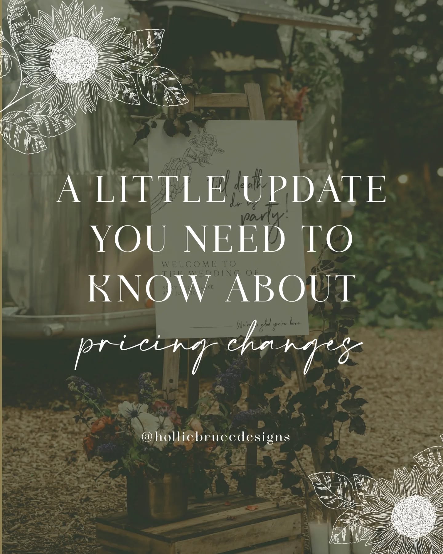 A small but VERY important update 🤍 please read!
Like many creative businesses, I’ve seen an increase in the cost of materials, printing and supplies and to continue delivering the level of quality and care I pride myself on, my pricing will be ❌ increasing at the end of April 2026 ❌
I never take changes like this lightly. I know how quickly wedding costs add up, and I always want to remain as accessible and transparent as possible 🫶🏼 But it’s also important that I honour my time, creativity and the business I’ve built 💌✨
IF YOU BOOK IN BEFORE THE END OF APRIL, your order will be secured at current pricing ✅ After this, updated pricing will apply 📢❌
If you’ve been considering your stationery, now is the perfect time to start the conversation 💌 If you're unsure you can always pop down a £100 deposit to secure your booking/current pricing and we can worry about the finer details further down the line 💛🌻