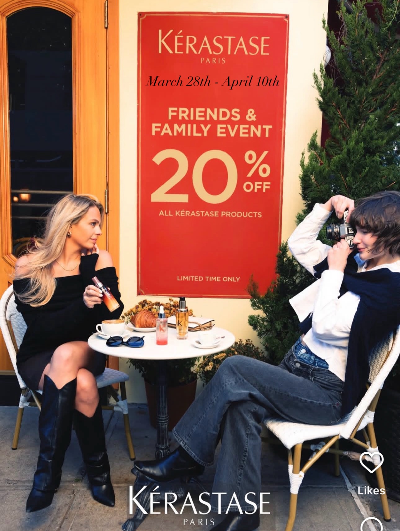 The wait is over.
Our first-ever Salon Exclusive
Friends & Family Event is live. For a limited time only, enjoy 20% off all Kérastase Product. Secure your hair staples while they’re in stock.
#KérastaseSalon #KFriendsandFamily
