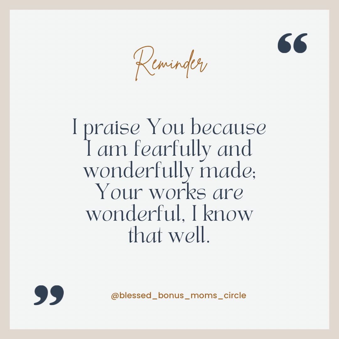 Your role may be unique, but your value is undeniable. Bonus moms bring stability, creativity, and love in ways that shape families for the better.
#ValuedAndSeen #BonusMomMagic #FamilyBuilders #BlendedJourney #SupportCircle