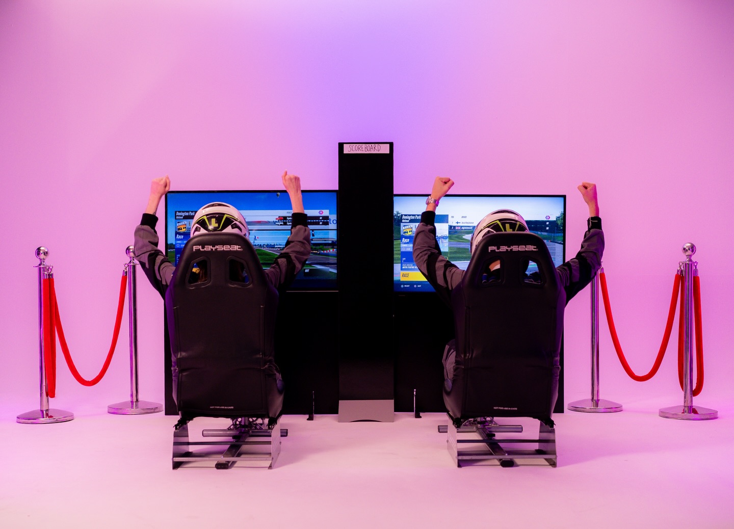 Start your engines 🏁
Twin Racing Simulators are the perfect additional to any event and with our live leaderboard the competition will be fierce 🏎️
#northeastevents #weddingentertainment #racingsimulatorsnewcastle #northeastevents