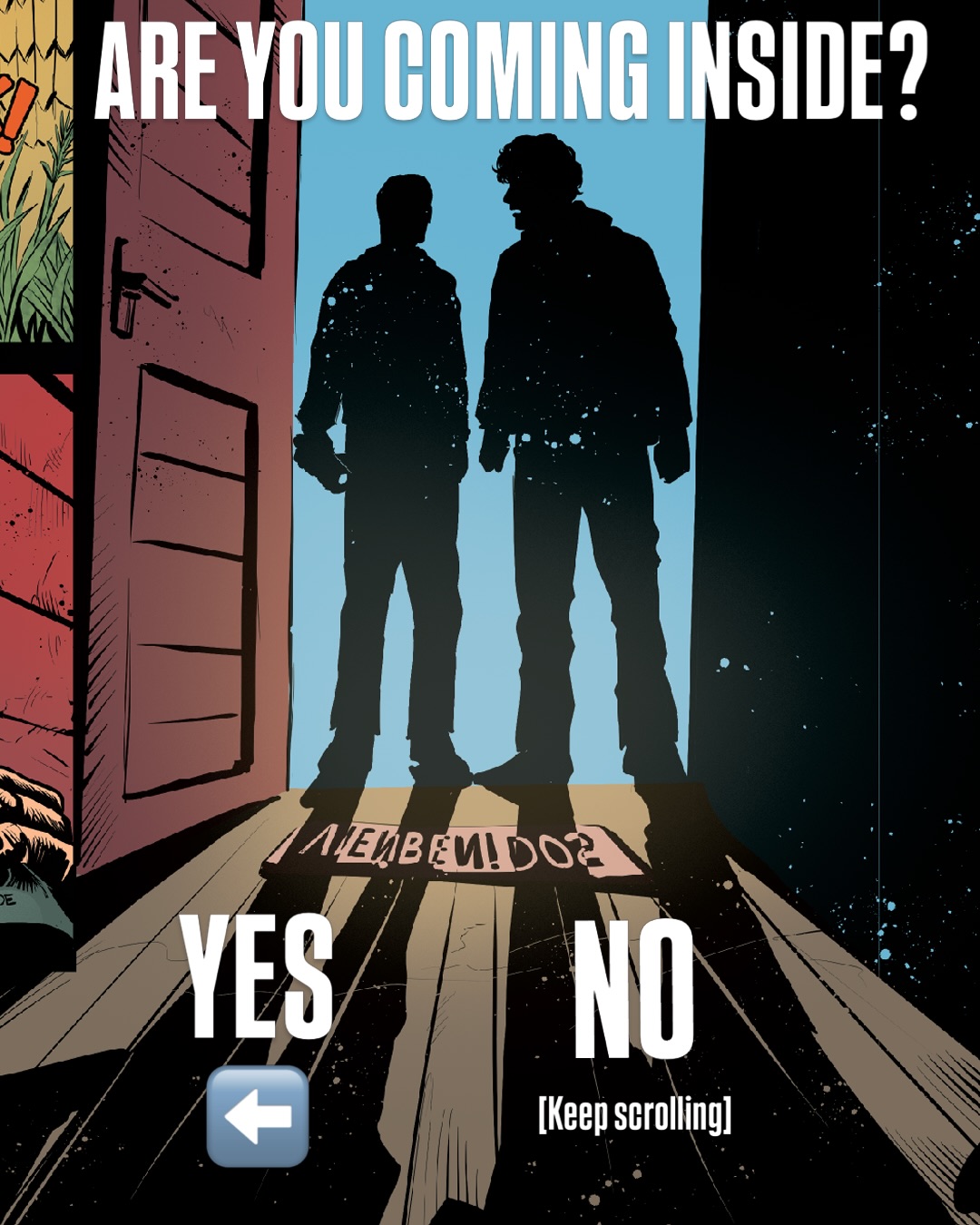 Are you coming inside?
A Never-Before-Seen story from Folktales of the Cryptids Collected edition.
Two cave-diving vloggers chasing their next viral story travel to Chile after receiving a cryptic message, beginning at the home of a grieving mother whose child vanished years ago.
Short story by Joseph Oliveira
Art by @thomas.olguin