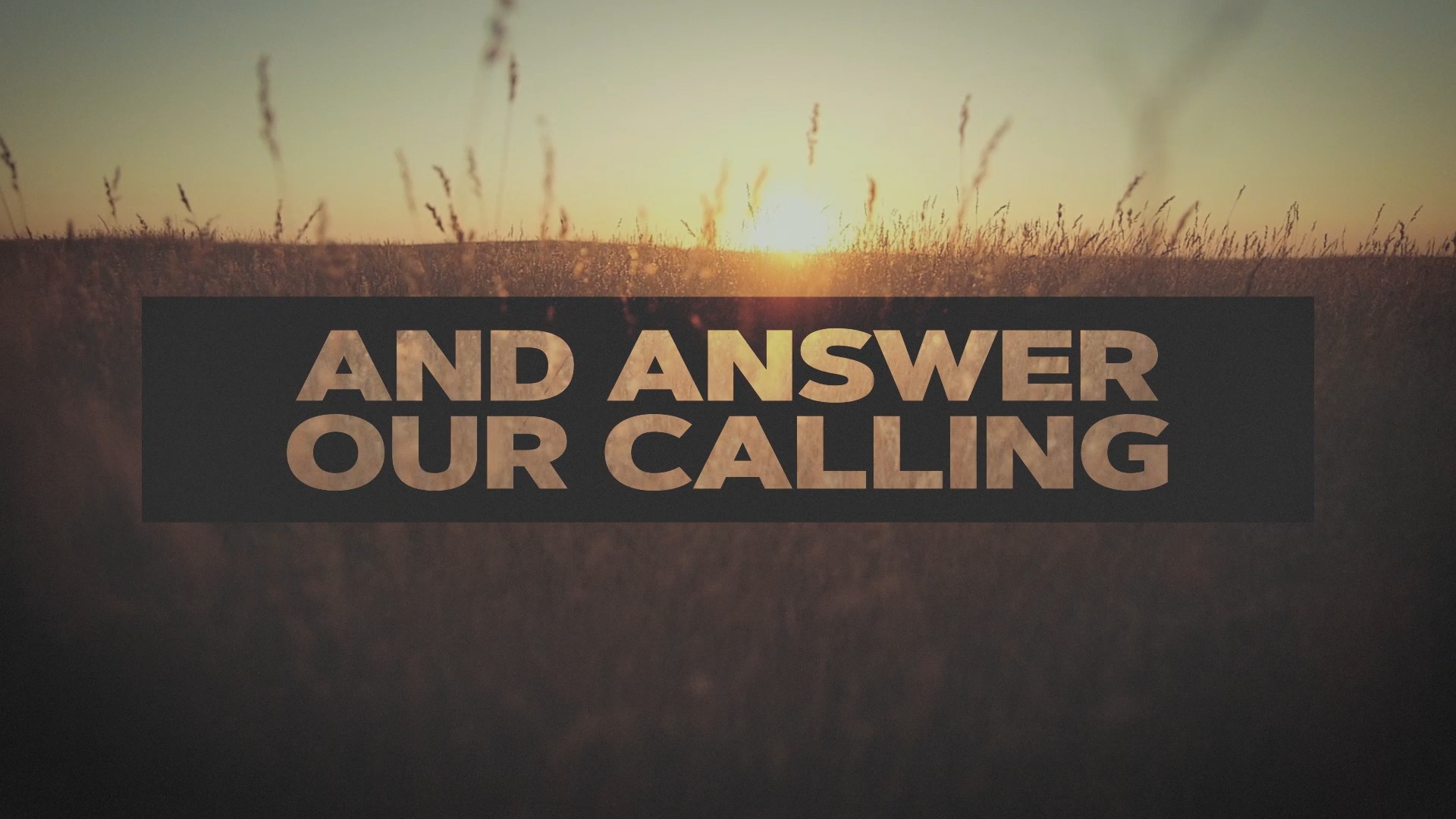 The Calling
How we gather together has changed, but our calling has not. We are still on mission, we are still commanded to make disciples. We are called to love our neighbor and give of our time and resources. We are still the body of Christ, called to be a light to the world, a city on a hill which cannot be hidden. Today, in the midst of fear, let us stand on the power of our risen Savior and answer our calling!