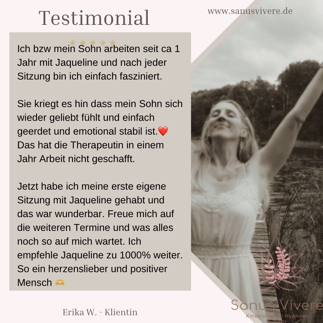 Ich habe einige Erfahrungsberichte von KlientInnen zusammengefügt, um etwas über mich und meine Arbeit wiederspiegeln zu können.
Ich kann viel erzählen, wie intensiv eine Zusammenarbeit wirklich sein kann, wie wir Ursachen an den Kragen gehen ;) oder wie sanft es vor sich geht und dass es vor Ort oder auch ONLINE gleichermaßen wirkt.
Aber viel besser ist es doch, wenn es die eigenen KlientInnen und SchülerInnen tun, ohne mein Beisein.
Ich danke jedem einzelnen, der einen Teil des Weges mit mir geht und freue mich auf viele weitere Erfolge mit Euch gemeinsam. Dieses Jahr steht noch einiges in der Pipeline und ich freue mich, mit Euch dieses Jahr zu meistern.
Wenn Du hier neu bist: Welcome in Our Community 🩷
#testimonial #energetik #coaching #heilerin erfolgreichselbstständig