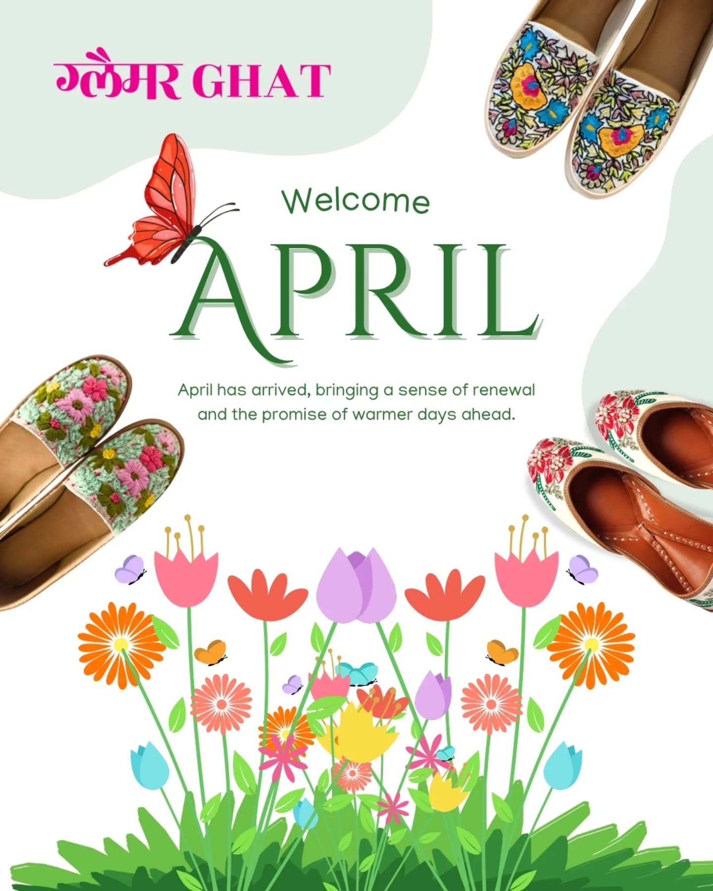April is here — and so is your summer style reset.
Lightweight. Breathable. Effortlessly stylish.
Discover fresh drops at Glamour Ghat featuring chic flats, everyday sliders, and statement heels made for long days and easy evenings.
From coffee runs to festive plans — one collection, multiple moods.
Upgrade your step. Own the season.
📍 Visit us: Glamour Ghat
LGF 23, Spectrum Metro Mall, Sector 75, Noida
2nd Floor, Rcube Monad Mall, Sector 43, Noida
DM to shop | Limited stock | New arrivals every week
#GlamourGhat #AprilVibes #SummerCollection #SummerFootwear #WomenFootwear ComfortStyle TrendingFootwear DailyWearFashion ChicStyle FootwearLovers NoidaShopping DelhiStyle InstaFashionIndia ReelsTrending OOTDIndia AffordableLuxury StyleUpgrade ShopNowIndia