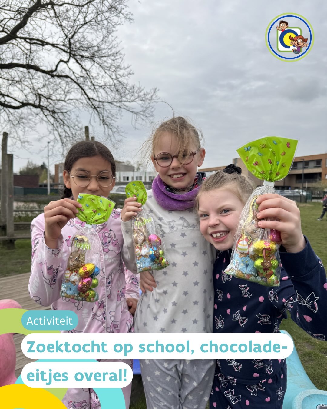 Vorige week kregen we een heerlijk lentegevoel op school!🌸 De Paashaas kwam langs en verstopte overal lekkere chocolade-eitjes, wat zorgde voor heel wat enthousiaste speurneuzen.🐣 Daarnaast genoten onze kleuters en leerlingen samen van een smakelijk lenteontbijt.🥐
Samen beleven, ontdekken en genieten.💛
Fijne vakantie iedereen!☀️
#fieroponsgo #goscholengroepxpert #teamxpert #innovatiefonderwijs #BSdeBrug