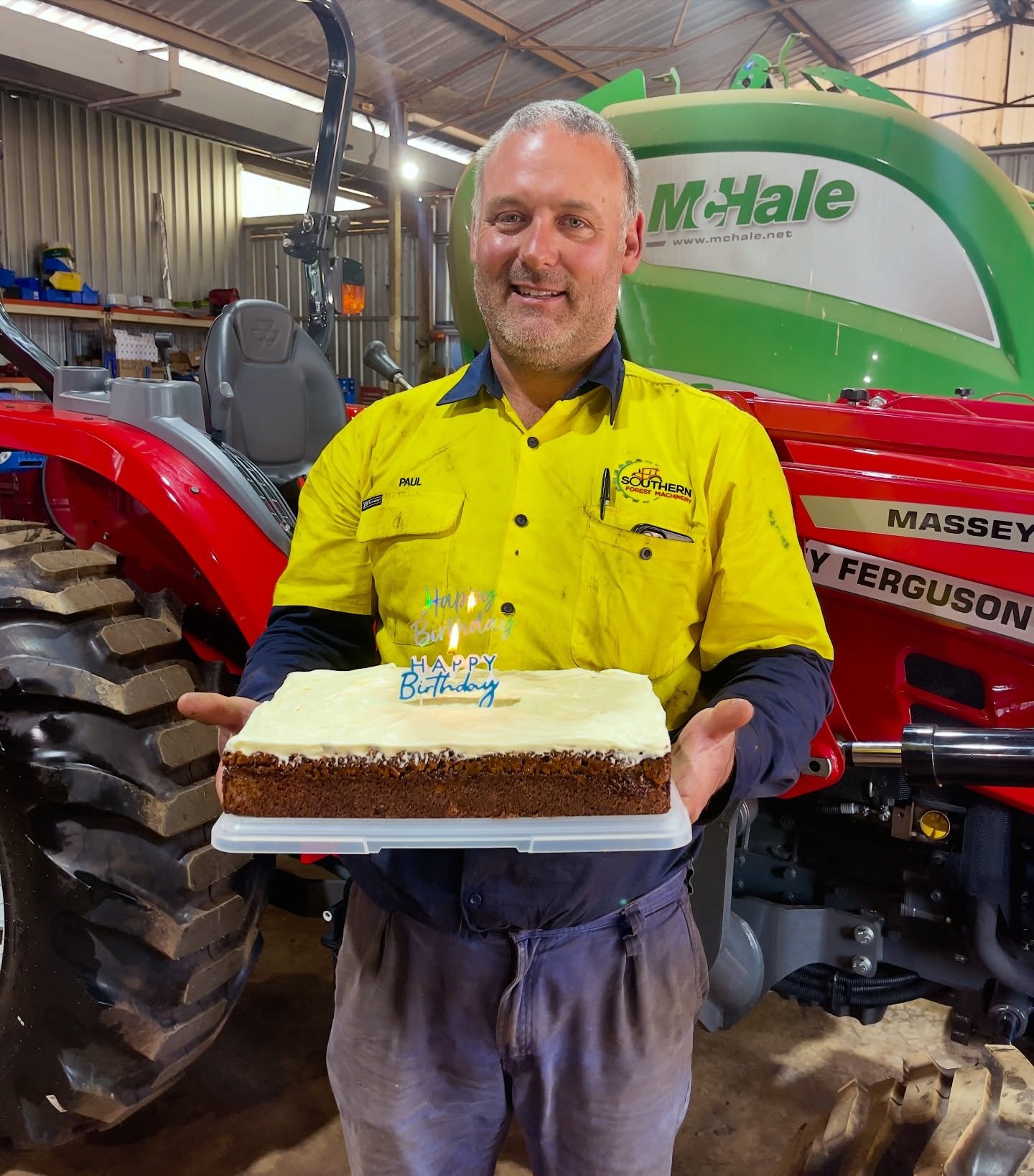 A BIG Happy Birthday 🎂 to our new HD Mechanic, Paul!
Since joining Southern Forest Machinery, Paul has hit the ground running and become a great fit with the team. We appreciate the effort you’ve already put in and we’re glad to have you on board.
Enjoy your day, Paul! 🎉 🍺
🥳
#manjimup #manjimupwa #southwestwa #southernforestswa #masseyferguson
