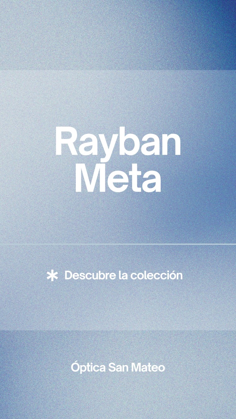 🕶️ RAYBAN META
Las nuevas Ray-Ban Meta combinan el diseño icónico de Ray-Ban con la tecnología de Meta Platforms.
📸 Fotos y vídeos en primera persona
🎥 Directos sin sacar el móvil
🎧 Música integrada
📞 Llamadas con manos libres
🎙️ Control por voz
Y sí, disponibles tanto en versión de sol como graduadas.
En Óptica San Mateo puedes probarlas, adaptarlas a tu graduación y descubrir si encajan contigo.
Porque la tecnología no se lleva en la mano.
Se lleva puesta.
#RayBanMeta #ÓpticaSanMateo #GafasInteligentes #Alicante #Innovación TecnologíaConEstilo