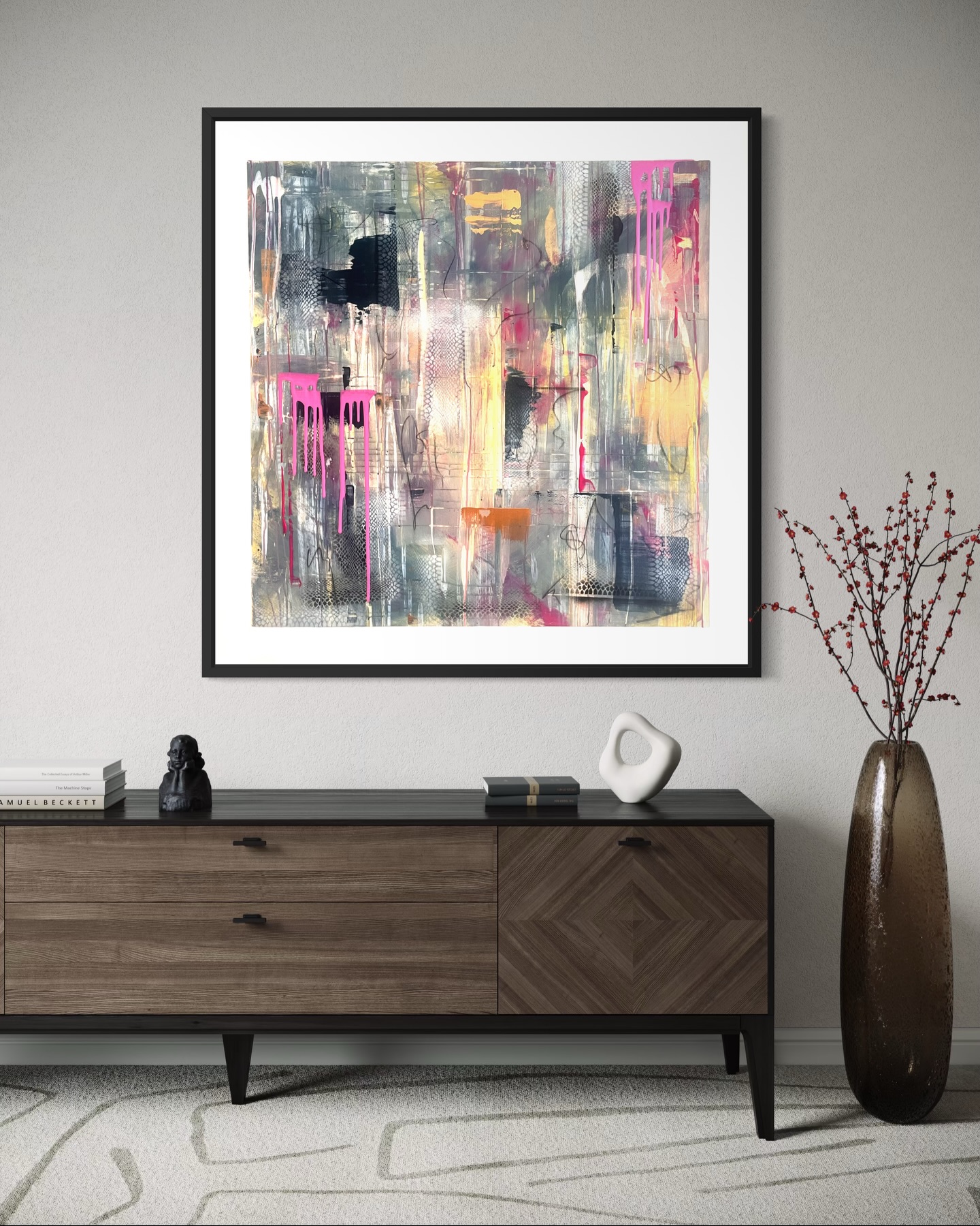 100x100
Framed in a black ash shadow👌