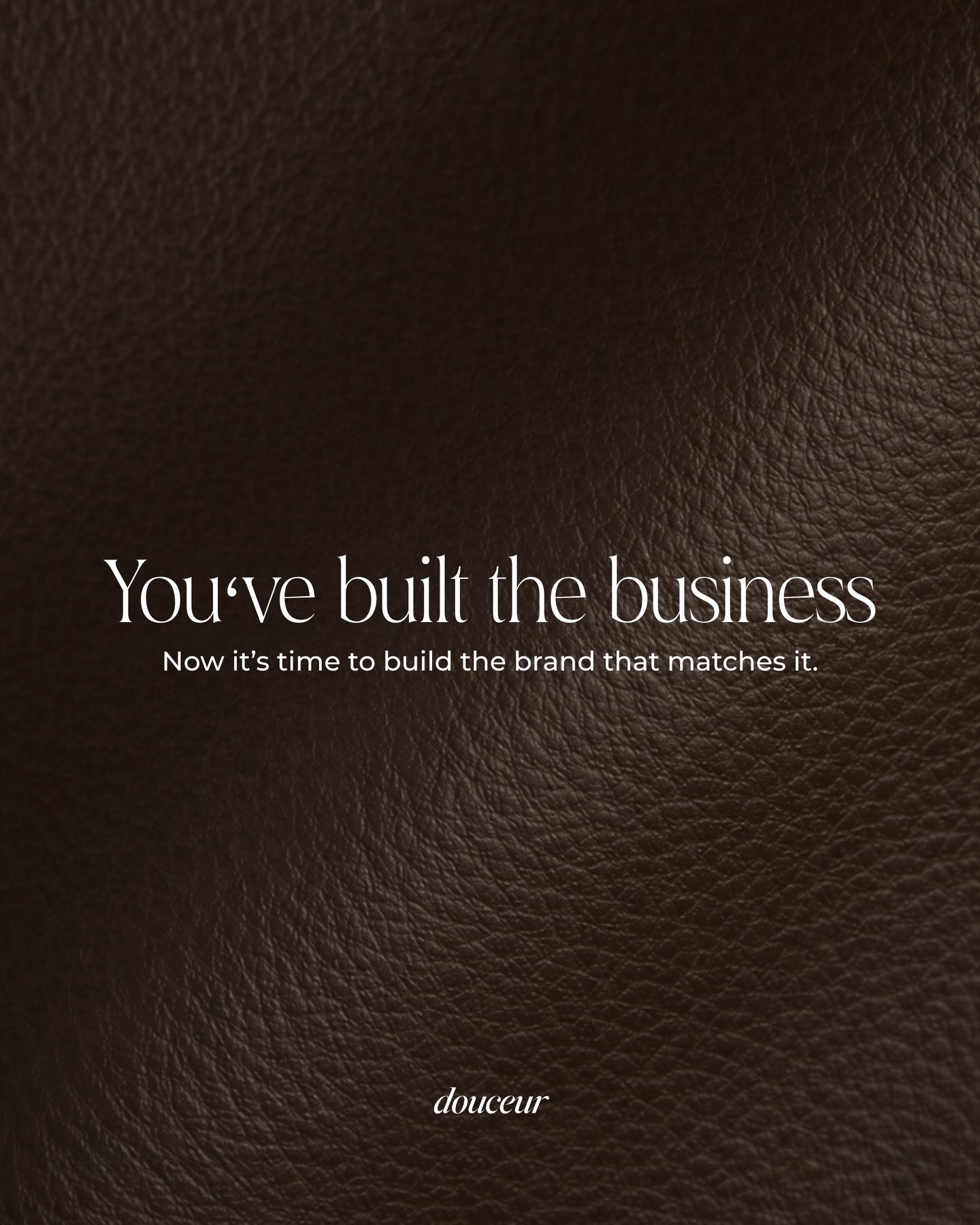 You’ve done the hard part.
You built the business.
Now it’s time to build the brand that actually supports it.
Because right now?
You’re putting in effort…
but your brand isn’t doing its job.
It’s not attracting the right people.
It’s not positioning you at the level you’re at.
And it’s not converting the way it should.
That’s where most businesses stay stuck.
Not because they’re not good enough, but because their brand isn’t built to scale.
That’s exactly why I created The Winners Circle™ ✨
This is where we transform your entire online presence -
your branding
your website
your content
your positioning
So your business starts attracting, converting and growing properly.
No more guessing.
No more relying on luck.
No more “posting and hoping.”
Just a brand that actually works.
Applications are now open.
If you’re ready to step into your next level,
DM us “WINNERS”
or apply via the link in bio 🤍