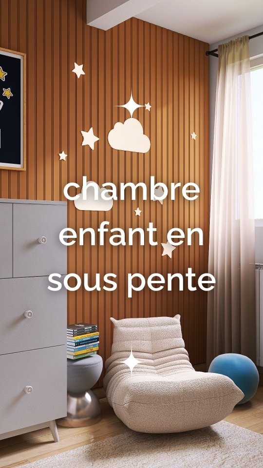 ❌ Tu galères à aménager la chambre sous pente de ton enfant ? Et t’as l’impression que rien ne rentre et que c’est vite le bazar ?
👉 Dans cette courte vidéo, je te montre comment j’ai transformé cet espace en une chambre pratique et rassurante pour un enfant dès 2 ans.
Un endroit où il peut jouer, se poser sans que tout traîne partout.
Parce que dans un petit espace, si chaque chose n’a pas sa place, ça déborde vite et ça devient compliqué au quotidien…
J’ai donc créé 5 zones bien définies :
✅ Zone sommeil avec un lit cabane au sol
✅ Zone jeu avec un tapis et des rangements accessibles
✅ Zone apprentissage avec une table adaptée et un miroir pour agrandir visuellement l'espace
✅ Zone détente près de la fenêtre avec un coin lecture cocooning
✅ Zone rangement avec une grande commode
🎨 Côté couleurs : un bleu ciel doux, réchauffé par le terracotta et structuré par le papier peint “Ocean meets sky” de @PHOTOWALL_SWEDEN
📝 Commente OPTIMISER et je t’envoie ma checklist pour aménager un petit espace sans te prendre la tête.
.
.
.
#décorationintérieure #decochambre #chambreenfant #optimisation #petitespace