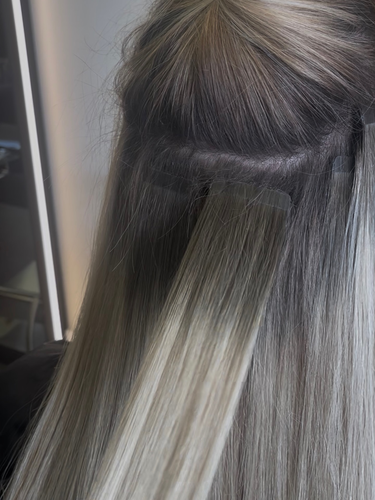 If you’re looking for a discreet and natural-looking hair extension method, tape extensions are a fantastic choice.
✨ Why choose tape extensions?
• Quick and efficient application
• Virtually invisible at the root for a seamless, discreet finish
• Easy to remove and reapply, with maintenance needed every 6–8 weeks
• Customisable colour blending by mixing multiple shades for a more custom colour.
• Ideal for finer hair types or anyone wanting a soft, natural look
Tape extensions are perfect for achieving beautiful, effortless volume and length with minimal fuss.
#hairextensionist #cheshire #hairstylist #altrincham #hairextensionspecialist