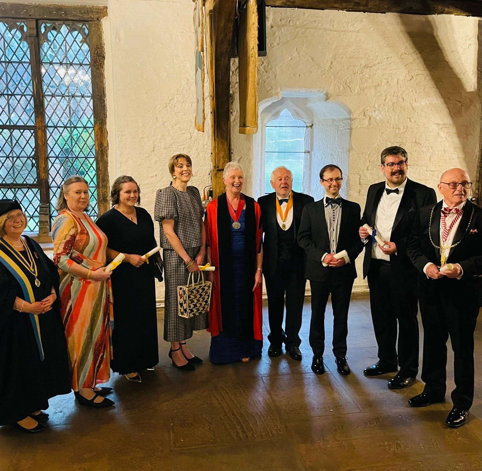 Quiet the experience last night being sworn into the Company of Cordwainers at their Annual Livery Dinner. I’m very proud to be representing leatherworkers in this ancient company in York. 🪡 🧵 🪡 #york #cordwainers #leatherworker #leather #smallbusiness