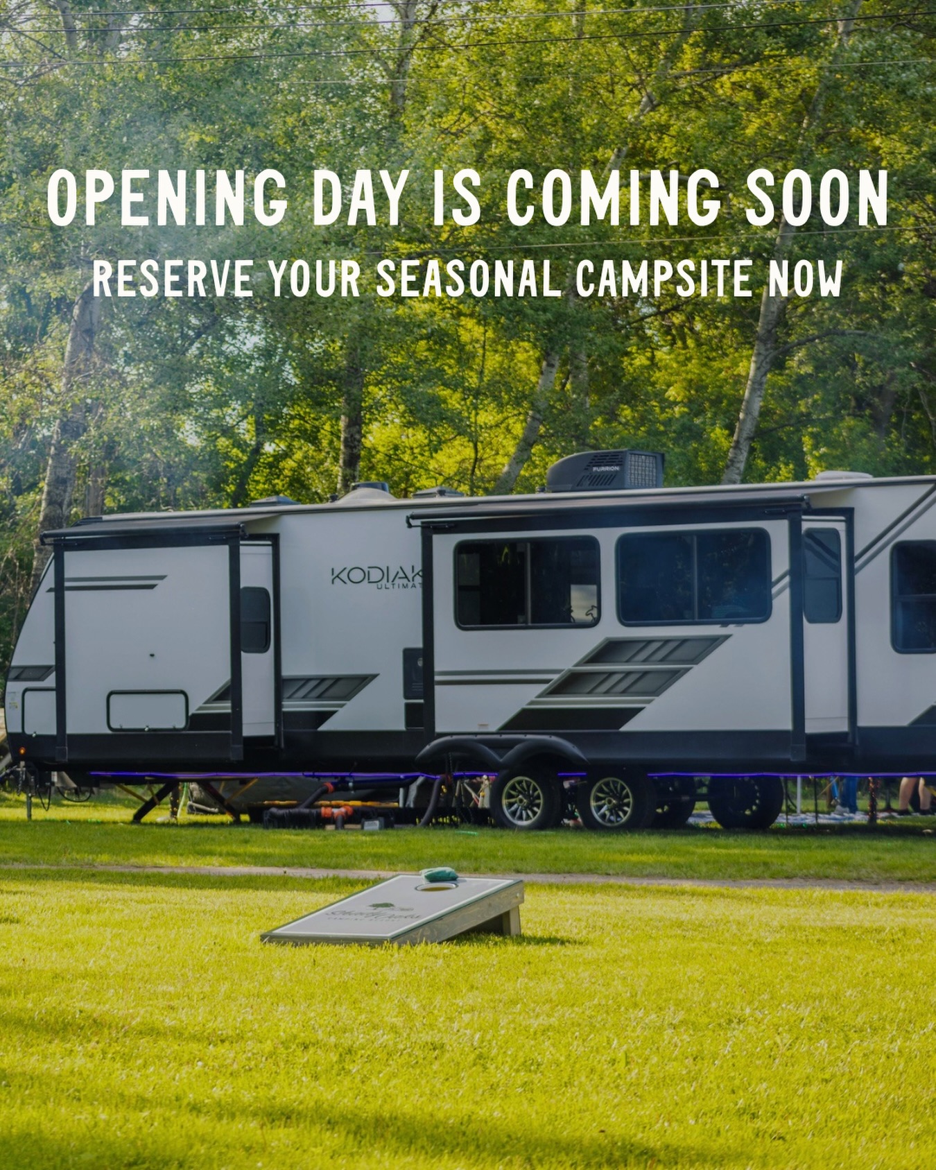 We’re getting close to our May 1 opening, and it’s been good to see more of the campground starting to come together again.
We’ve had a number of seasonal sites reserved over the past few weeks, especially in areas like Oak Meadow where a lot of work has gone into opening up the sites.
There are still a few sites available, and availability is starting to narrow as we get closer to opening day.
If you’ve been thinking about spending more time at Shady Oaks this summer, now is a good time to take a closer look at what’s still available.
We’re also offering $150 off seasonal reservations made by April 30.
More information is available at:
www.shadyoakscamping.com/seasonalcamping
#ShadyOaksCamping
#Adirondacks
#NorthCountryNY
#SeasonalCamping
#CampingSeason