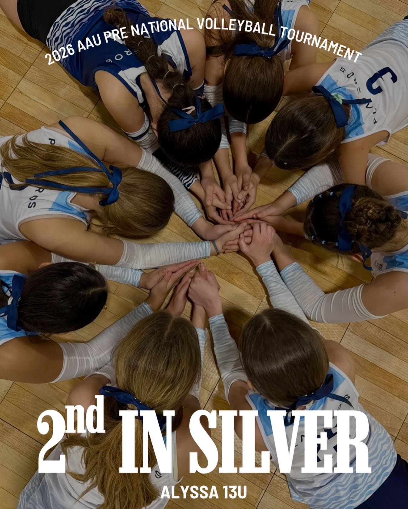 CONGRATULATIONS PLAYEROS ๐
๐ฅ Alyssa 13U
We are so proud!
#playerosvolleyballclub #miamivolleyball #volleyballtournament #playeros