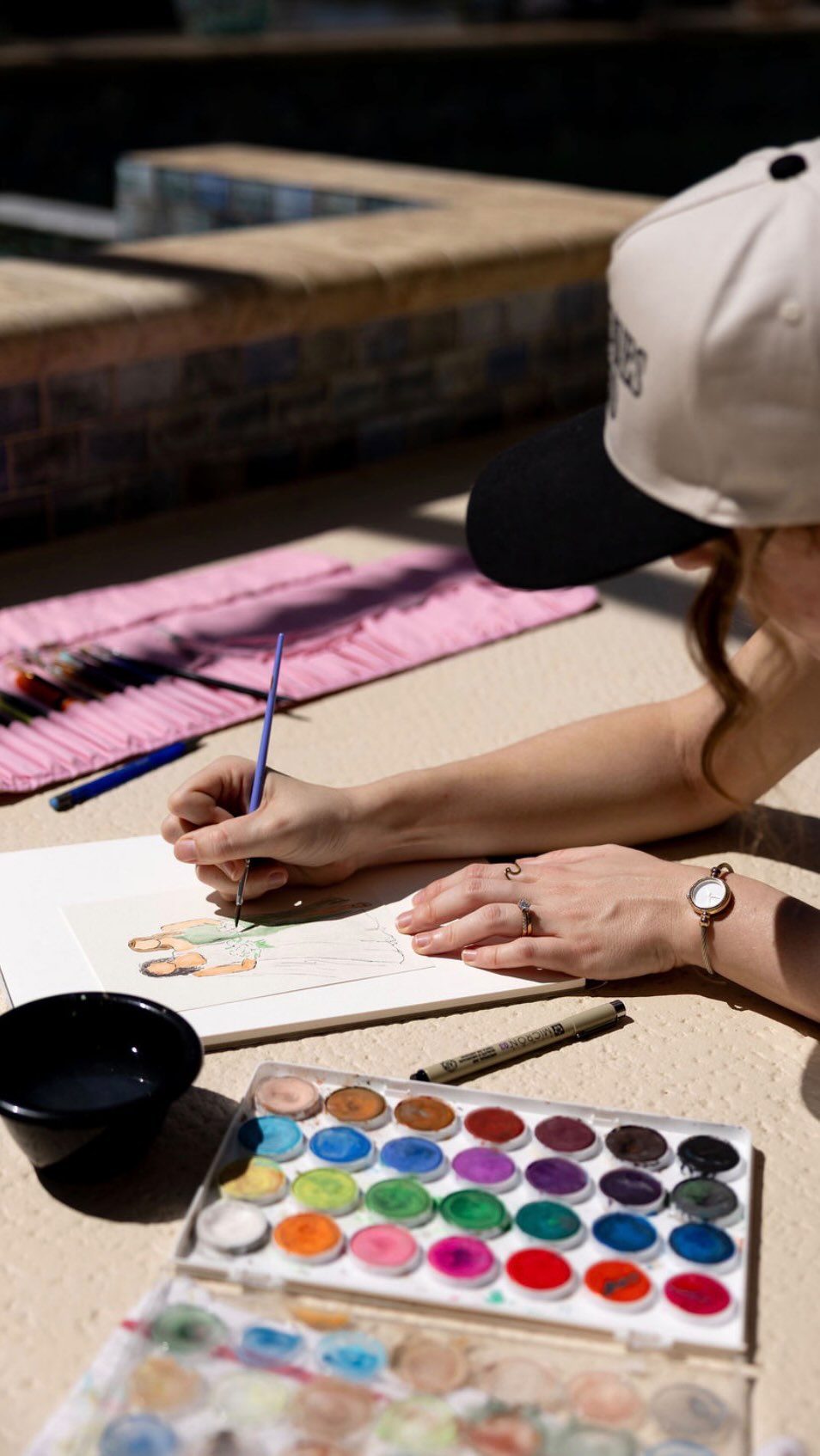 day 33/100: kathy & abby!!
back to the 100 day portrait series!
To have live guest painting at your wedding you can visit my website at the link in bio or message me here and let’s make something beautiful!
live wedding painter, wedding guest portraits, live event painting, watercolor wedding portraits, guest portrait artist, interactive wedding experience, custom wedding favors, wedding entertainment ideas, luxury wedding details, unique wedding ideas, bridal experience, wedding keepsakes, on site artist, personalized wedding art, fine art weddings