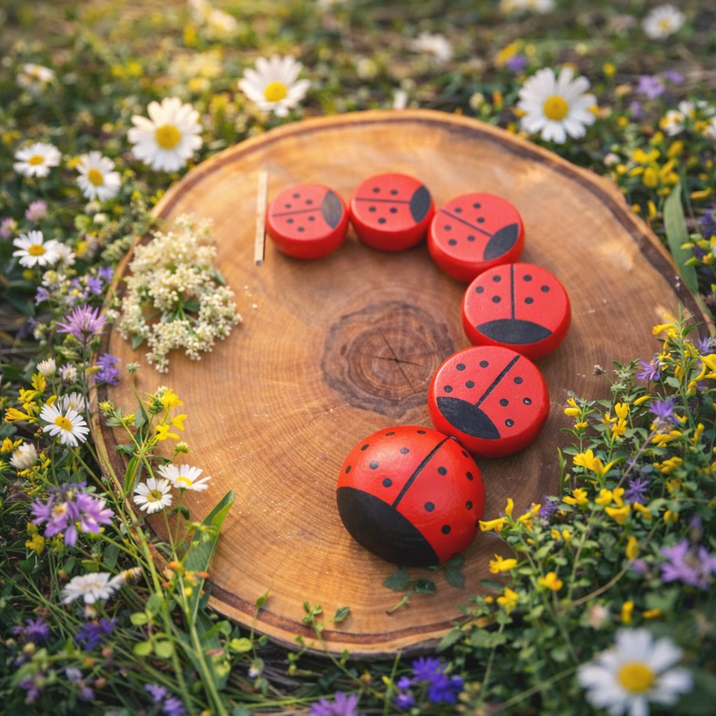 Mama goes first…
and the little ones follow her 🐞🐞🐞
Step by step,
circle by circle,
a beautiful story unfolds on a wooden path 🌲
Meet our Ladybug lacing toy “Follow the Mama”! 🫶
All pieces of the toy set are handmade from solid wood and carefully hand-painted with child-safe paints🎨
🐾 At first,
tiny hands learn to guide the thread,
to focus, to connect, to try again ✨
🔆A little later,
it becomes counting, patterns, simple math…
one ladybug, two, three … all following mama 🧮
🌷And then ->
it turns into a story:
a family walk through the grass,
a journey, a game, a world of imagination 💫
And even at rest,
it stays
a bright, joyful accent in a child’s room ♥️
A toy that grows with your child,
magically changing with every stage of play ✨🎈
#diafeliz_kids #diafeliz_shop #diafeliz_woodentoys #montessory #lacingtoy