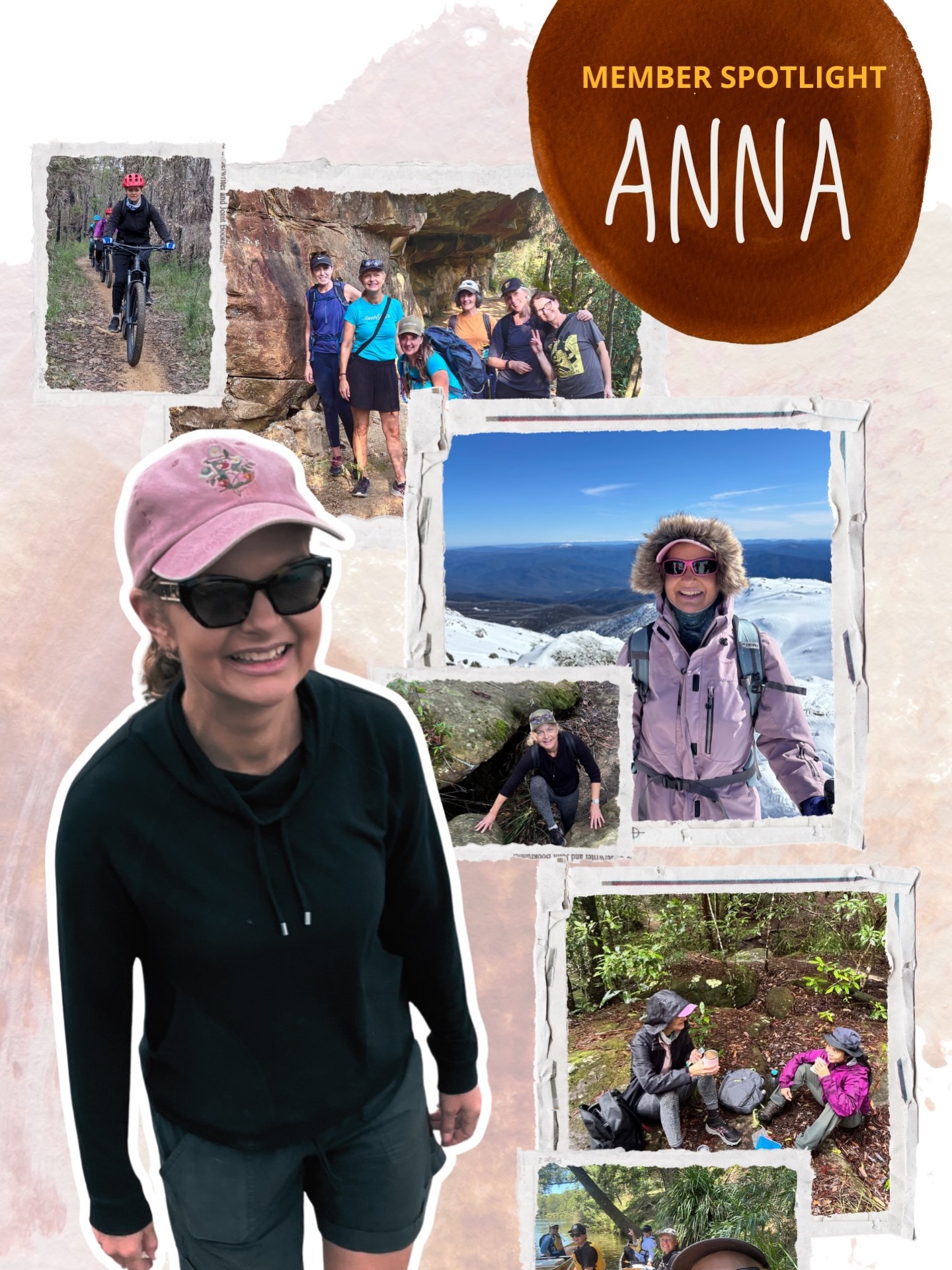 Anna has just reached 12 months as a Plus-Perks Seek Sista member, and it feels like the perfect mome to give her a lil spotlight. Over that time, she’s embraced as many Seek Sista experiences as she could, from hiking and mountain biking to snowshoeing, short walks and canoeing, always keen to give something new a go. She’s also been my go-to recce partner and a quiet force behind the scenes. Even now, as she recovers from a trail slip and is resting in a boot, her positive spirit hasn’t gone anywhere. It’s not quite the same without her out there, and we’re all looking forward to having her back with us soon. Sending some extra love your way Anna 💛xx
.
.
.
#memberspotlight #seeksista #seeksistacommunity
