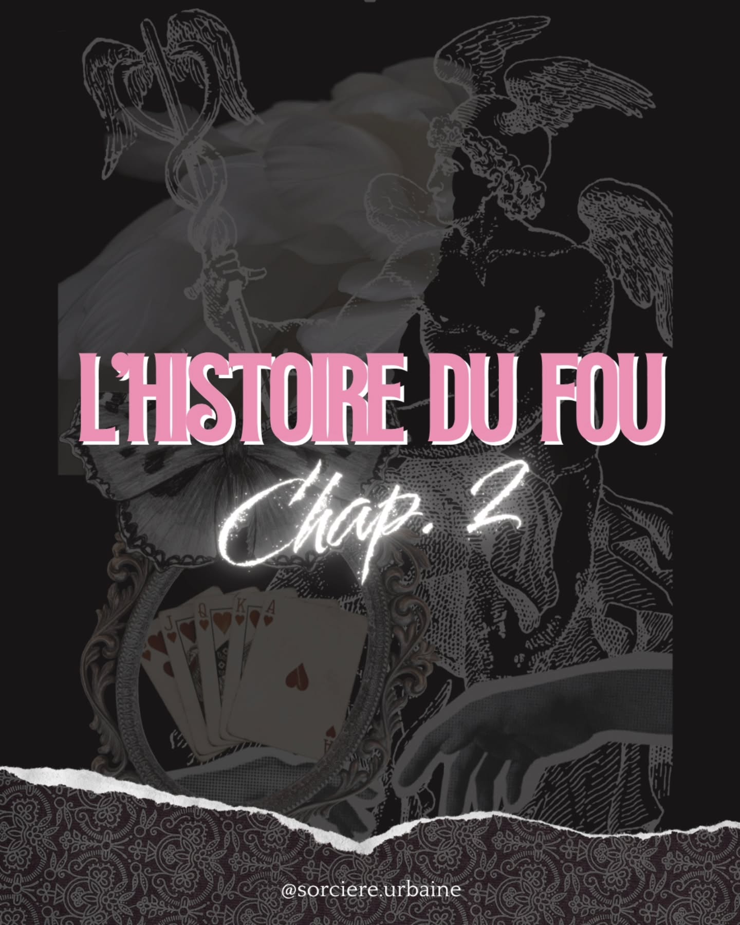 | L’aventure continue… |
À l’Institut, depuis quelques mois, je partage l’histoire du Fou aux apprenties de la Sororité Sybille. Fraîchement débarquées dans l’univers du tarot pour la plupart, j’avais l’envie de leur transmettre les leçons des arcanes autrement.
J’ai toujours aimé créer des histoires. La force des récits m’a toujours émerveillée. C’est facile, c’est prenant. Alors aujourd’hui, j’aimerais te partager le début de l’histoire. Quand tu tires la première carte et que la lame du Fou apparaît devant tes yeux. Laisse-toi porter et pars à la conquête de nouveaux territoires avec lui.
Et rendez-vous très bientôt, pour la suite de ses aventures…
Chapitre 3 - Le temple de la Prêtresse
À venir… 🌙⏳️