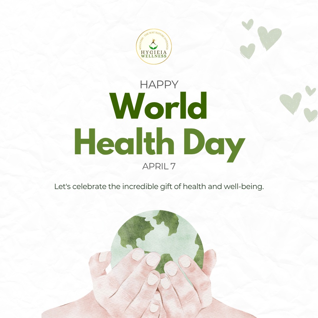 Happy World Health Day from Hygieia Wellness Clinic!
Today, let's celebrate the gift of well-being and commit to nurturing our mind, body, and soul.
Click the link in bio to book an appointment now.
#hygieiawellnessclinic #worldhealthday #NaturalMedicine #HolisticWellness #HealthForAll