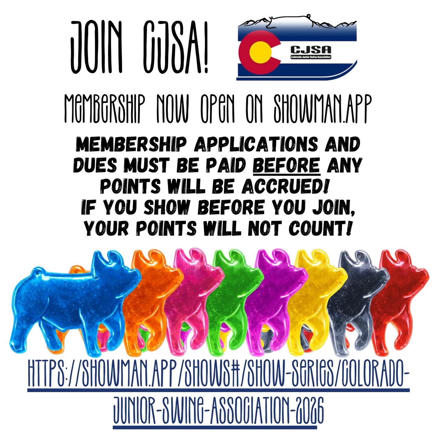Have you joined yet? If not, please know that your points will not count until you have paid. You can join online and do must be paid with a credit card.