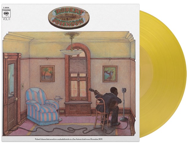 Ranked number 424 on Rolling Stone’s list of the 500 greatest albums of all time. Robert Johnson – King Of The Delta Blues Singers Volume 2 compiles 16 recordings previously available on the 78 RPM format and includes recordings of two Johnson songs that have since become blue standards: “Sweet Home Chicago and “I Believe I’ll Dust My Broom”.
Now released on vinyl with liner notes by Pete Welding. Initial copies on limited edition translucent yellow vinyl.
@robertjohnsonclub #robertjohnson