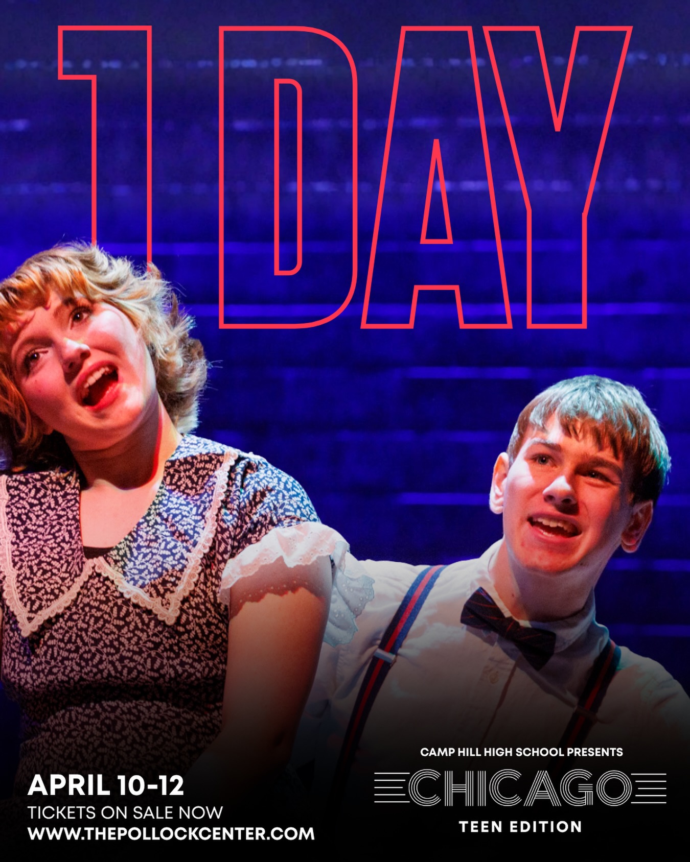 Only 1 more day until CHICAGO opens!