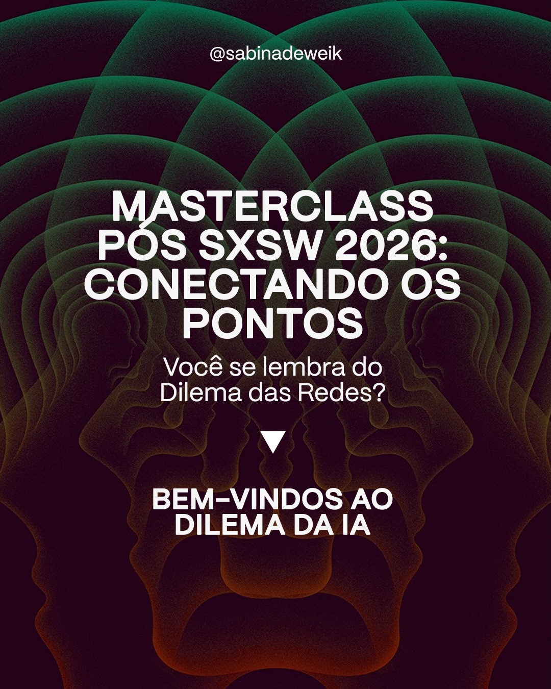 Você se lembra do Dilema das Redes? No SXSW 2026, a conversa evoluiu para algo ainda maior: o dilema da inteligência artificial. 🎥
O lançamento de “The AI Doc” expôs um dos principais paradoxos do nosso tempo, entre o risco real de distopias tecnológicas e a possibilidade de guiar essa mesma tecnologia com responsabilidade e agência para moldar futuros positivos.
Mais do que respostas, o festival trouxe perguntas sobre o papel humano neste cenário, mostrando que o futuro não está dado, ele está em disputa.
Quer explorar mais desses paradoxos e entender o que eles significam na prática?
📲 Te espero na Masteclass Pós SXSW: Conectando os Pontos, dia 16/04 e com vagas limitadas lá no Sympla.
Garanta sua participação pelo link na bio!
#SabinaDeweik #SXSW #masterclass