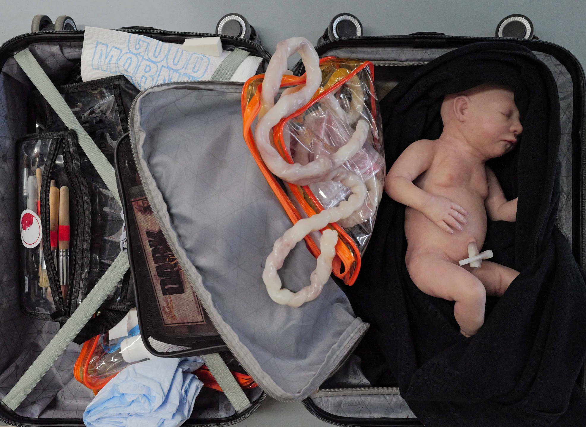 Our suitcases are not the same as yours🧳🚼
#fakebaby #sfx #cinebaby