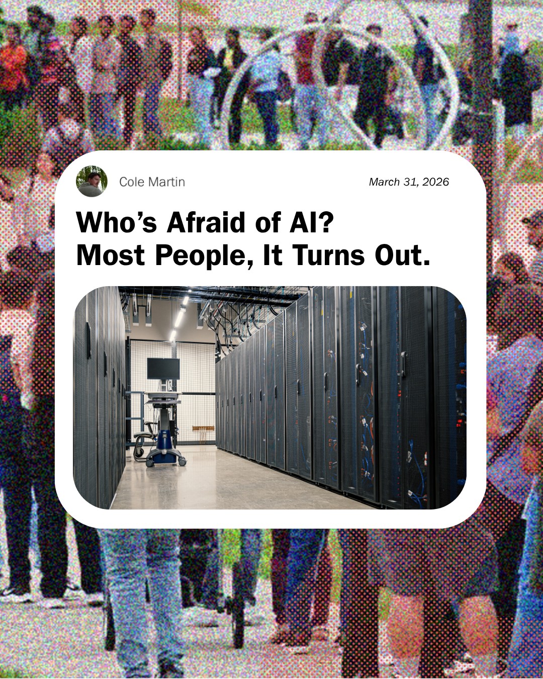 "If Canada is all-in on AI, why haven’t law and policymakers been more on top of protecting Canadians from AI-related harms?"
We’re living in a time where technology is moving faster than ever. While AI can open doors to creativity and efficiency, it also brings real questions about trust, jobs, privacy and what the future holds. Public skepticism towards AI reflects such apprehensions. According to a 2025 survey, “Half of U.S. adults say the increased use of AI in daily life makes them feel more concerned than excited.”
Read Cole Martin’s (one of our newest contributing political writers) full piece ‘Who’s Afraid of AI? Most People, It Turns Out’ - 🔗 LINK IN BIO 🔗
You can also find Cole on Bluesky @coleboy.bsky.social
👉 The 44 North is a digital bi-monthly publication that aims to inform, empower, and inspire young people. Do you want to write for us? Support lifting up young people's voices? Head to the 🔗 LINK IN THE BIO 🔗 👈