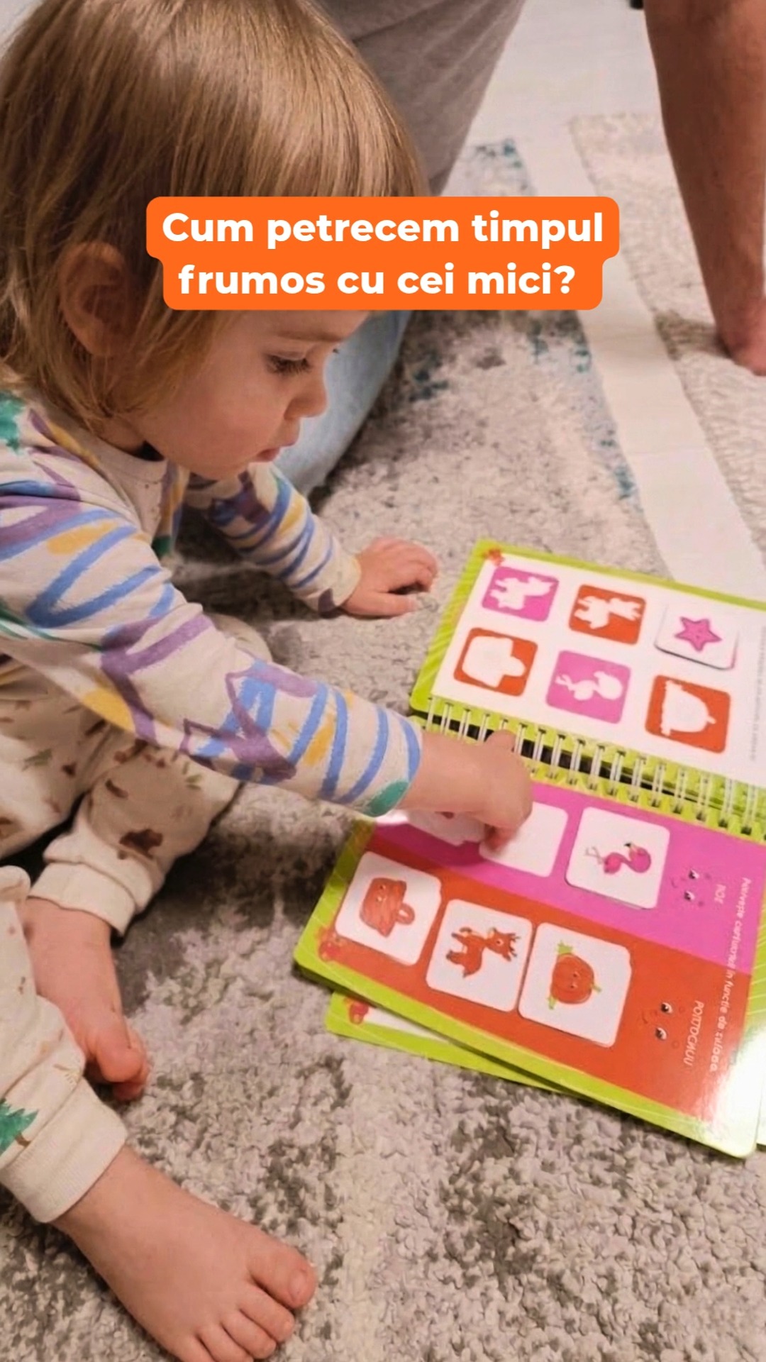 Cum faci ca timpul petrecut împreună să fie și distractiv, și educativ? 🐻
Activitățile Micului Ursuleț sunt gândite special pentru cei mici între 1–3 ani — 36 de planșe laminate cu potriviri, asocieri și jocuri de atenție, plus 45 de cartonașe cu scai incluse.
Rezolvă, șterge și reia ori de câte ori!
🖊️
👉 ideicudichis.ro