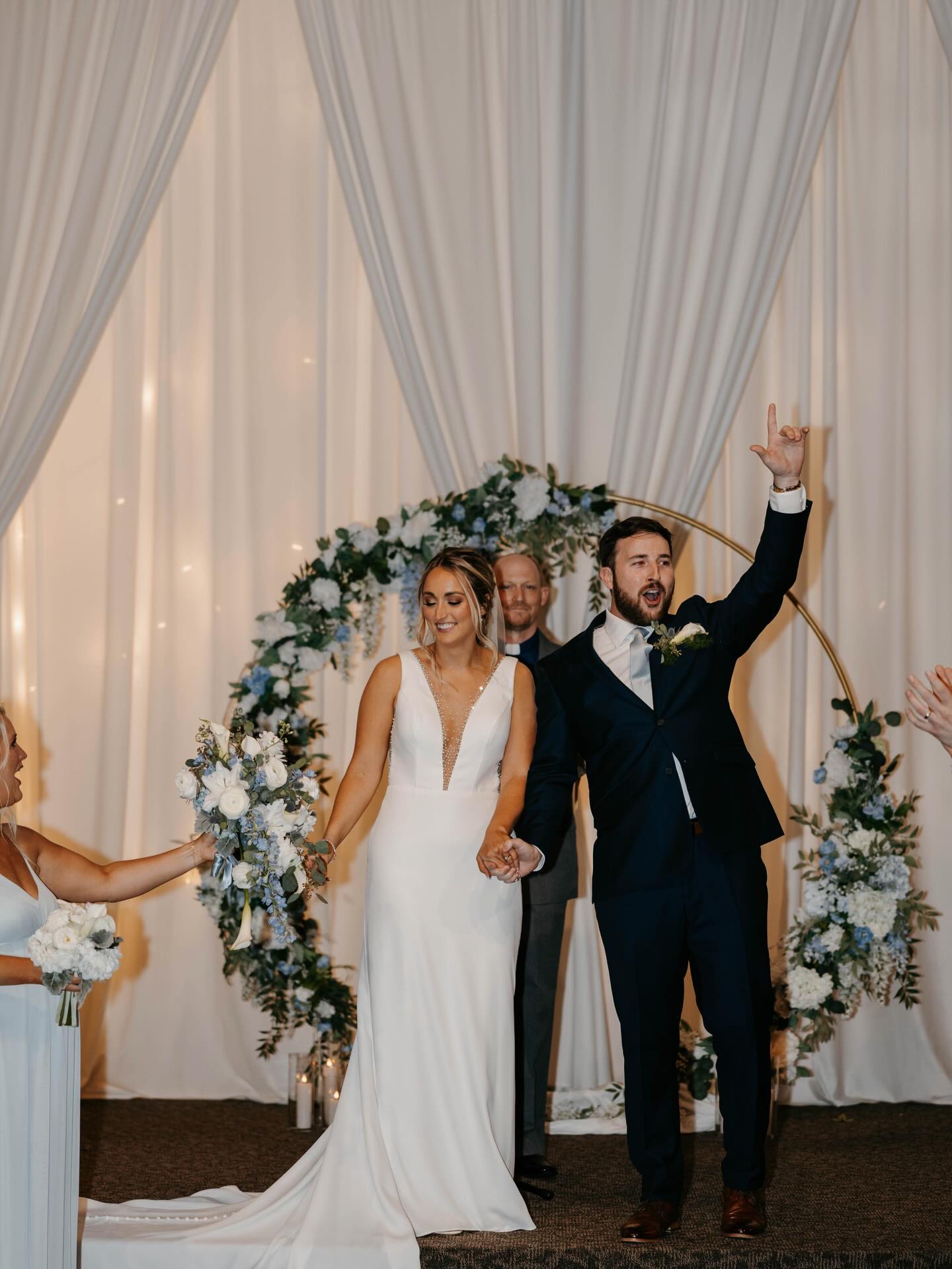 Cued and Ready to play “Signed, Sealed, Delivered”✨
-
Venue: @themissiontheatrekc
Catering: @cupinis
Planner: @morganmichelleevents
DJ: @platinumdjkc @dj_aimez
Photographer: @rosearrowphotos
Florist: @thefiddlyfig
Dress: @truesociety_bellevogue
Hair and Makeup: @beautybyanna.k
@loewskc
@wed.kansascity
@_emmawallace_
#SignedSealedDelivered #Recessional #GrandExit #Ceremony #kansascity