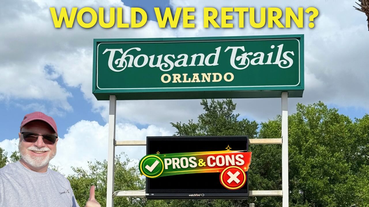 Camping near Disney… but would we do it again? 👀
Just dropped our full Thousand Trails Orlando review—campsite, park tour, pros & cons, and our honest take.
🎥 Watch here: Camping Near Disney… Would We Do It Again?
https://youtu.be/yGs04IAFZus
Would you stay here?
#thousandtrails #thousandtrailsorlando #rvliving #rvlife #rvtravel