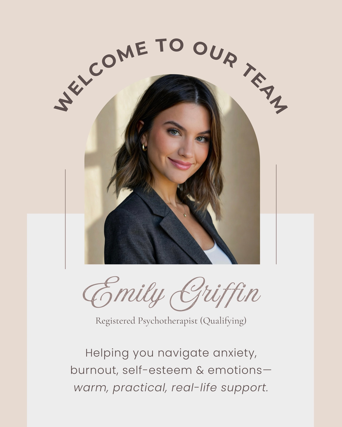 We’re so excited to welcome Emily to Modern Mind Therapy!
Emily brings a warm, down-to-earth approach, creating a space where you can show up as you are and start understanding the patterns and reactions that have been holding you back. She supports clients navigating anxiety, burnout, self-esteem, perfectionism, and the emotional ups and downs of life—helping you respond in ways that actually work in your day-to-day life.
Emily is now accepting new clients—link in bio to connect. ✨
We’re so happy to have her as part of the team! 🤎