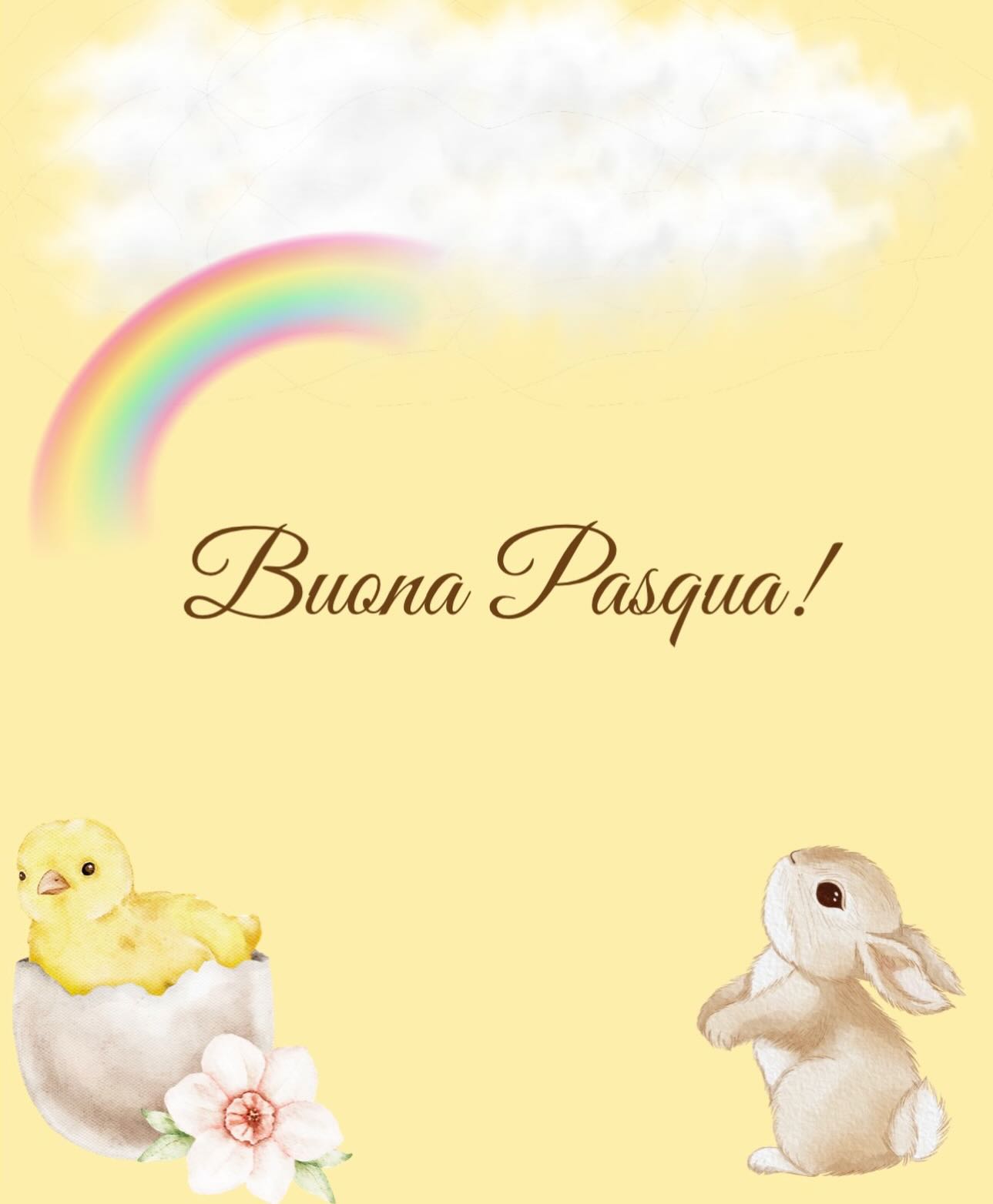 Una serena Pasqua a tutti voi..! 🐣