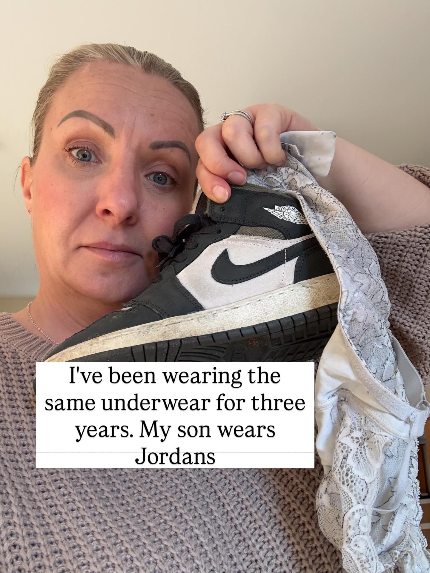 I’ve been wearing the same underwear for three years. My son wears Jordans.
I don’t say that to make him feel guilty. He doesn’t know. He just knows that when he needs something, I find it. When I need something, somehow it never quite makes it to the top of the list.
This is not a story about being a good mum. It’s a story about what I believed I was worth.
Because it wasn’t that I couldn’t afford new underwear. It was that every time I thought about spending money on myself, something happened inside me. A tightening. A voice that said other things are more important. A body that had learned, a very long time ago, that its own needs came last.
I had absorbed the idea that to be a good mother, a good person, a worthy person, I had to put myself at the bottom of every list. And I had absorbed it so completely that it didn’t feel like a belief any more. It just felt like me.
The nervous system is brilliant at this. It takes what it learns early enough and converts it into identity. You stop noticing you’re doing it. You just think that’s who you are.
I’m not wearing those underwear any more.
But it took real work to get here. Not the kind where you tell yourself you deserve nice things. The kind where you go to the root of why you stopped believing you did.
That’s the work I do.
#womenswellbeing #selfworth #nervoussystemhealing #worthiness #mums
