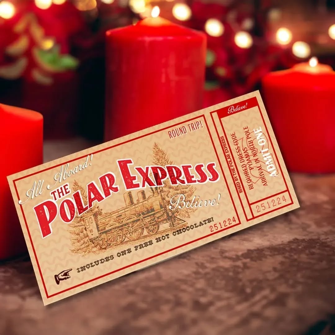 Do you love Christmas? Do you love Tom Hanks? Do you love him so much that you wish there was a film where he was 90% of the cast? Well you're in luck! (Look at the bts videos, it's ridiculous)
.
.
This film is as divisive as they come, and maybe its just because I saw it when I was young enough to ignore the uncanny valley-ness of it all, but I can't hear the sweeping score to this film without feeling a bit gooey inside.
.
.
How do you feel about Polar Express? So bad its good? So good its bad? Am I the only Polar Express stan or if there are more of us out there!
.
.
.
#polarexpress #christmasfilms #ephemera #cosy #Nostalgia #typography #train #vintagegraphic #illustrationartists #Christmas #filminspired #agraphicdesignerdidthat
