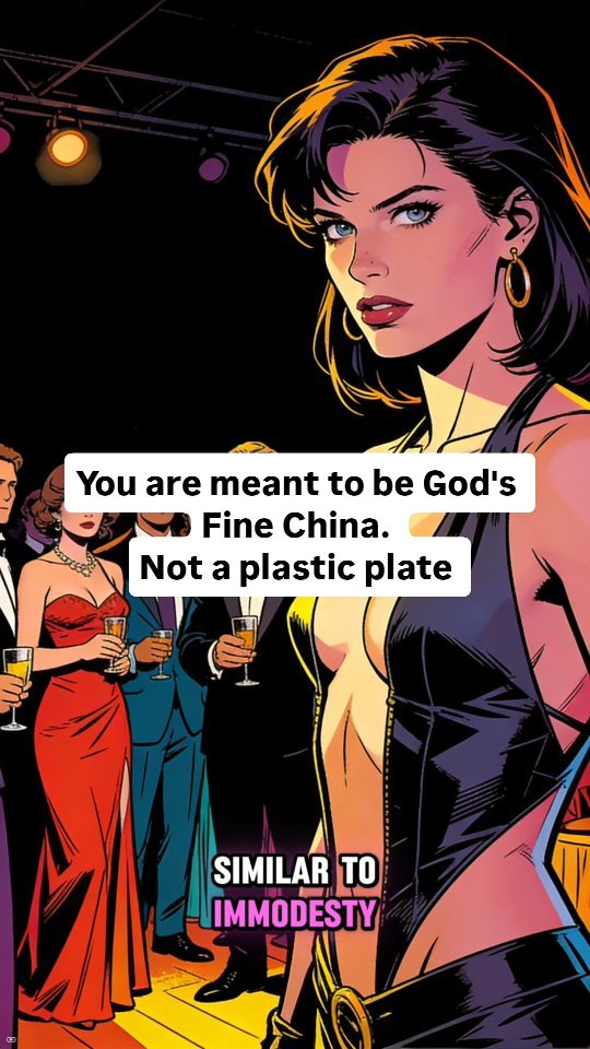 HARD TRUTH. How you dress doesn't change how God loves you, but it does change how He chooses to use you.
Study 2 Timothy 2 for yourself to understand the difference in being a vessel of honor or a vessel for common use.
You are meant to be God's Fine China, not a plastic plate everyone uses and puts in the trash. 🗑
P.S. this is another way we use AI to further our teachings. ❤️ you will be seeing more of these.
#modestishottest #biblestudy #bibletruth #biblegram #womenofgod