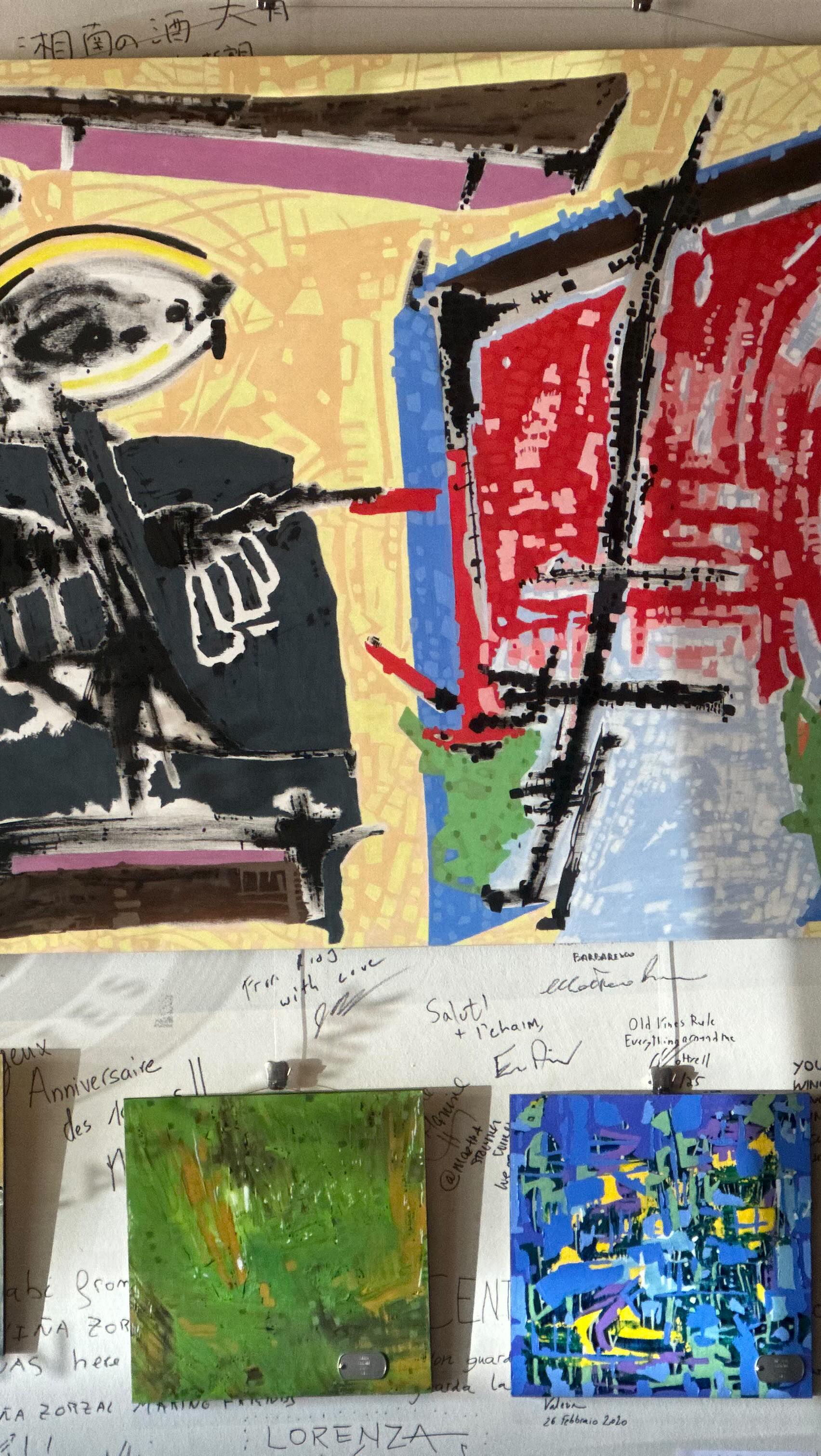 Thanks to all who came out last night for Love Dash, a solo show by @cimotatomic curated by @secondlifesupply! Swing by to see these gorgeous works. While many pieces sold last night, there’s a couple still available for purchase!